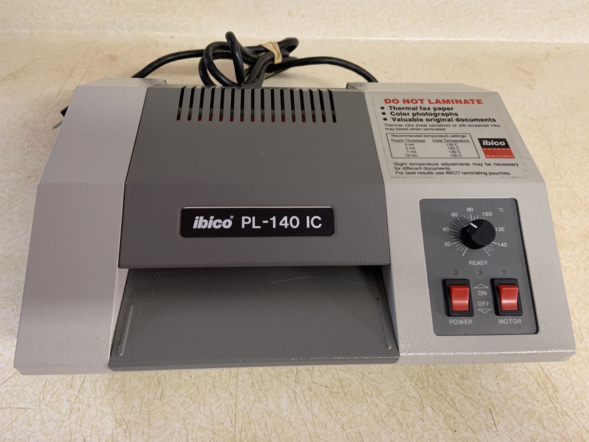 Ibico PL-140 IC Pouch Laminator
