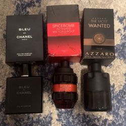 Bleu De Chanel Spicebomb Most Wanted 