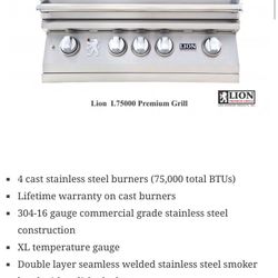 NEW IN BOX 32” LION NG or LP (L75000) $1799