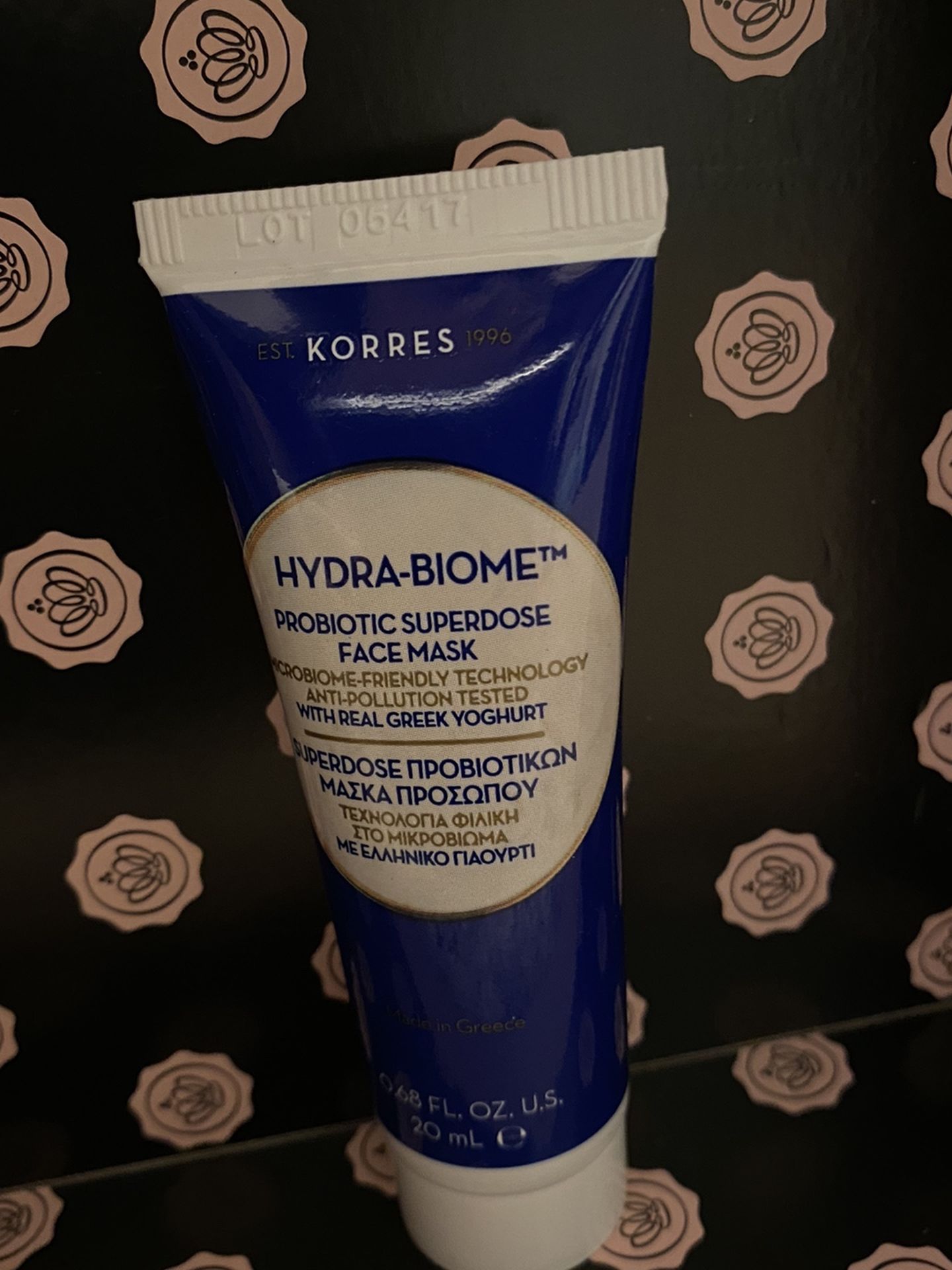 Korres Hydra-Biome Face Mask *Sealed - New Face | Color: Blue