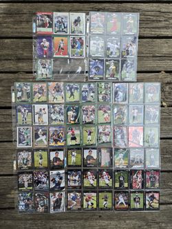 American football cards 70 pieces