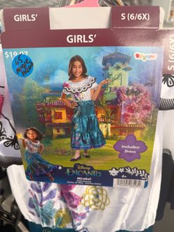 Disney Encanto Mirabel Girls Costume Size S (6/6X)