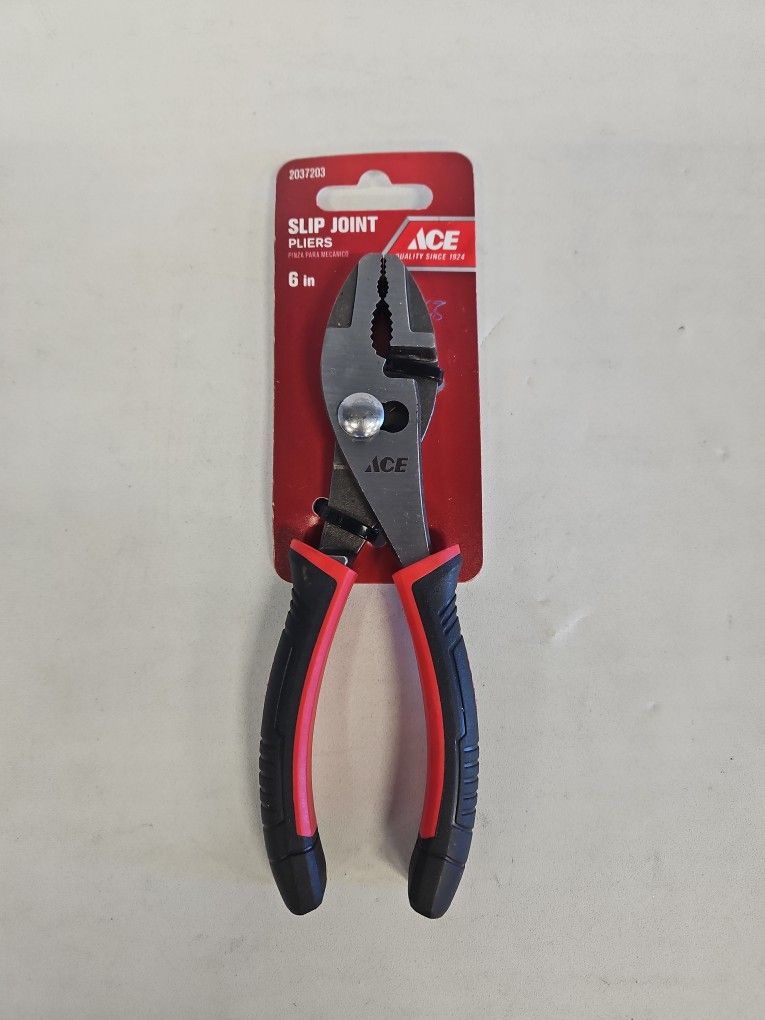 ACE (contact info removed) 6" Slip Joint Pliers 816195-14