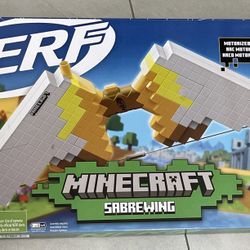 New Nerf Minecraft Sabrewing Motorized Blaster Bow with 8 Elite Darts and 8-Dart Clip