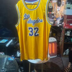 New Unbranded Magic Johnson Jersey 