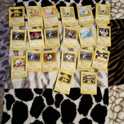 Pokémon Cards Yellow Edition 1999