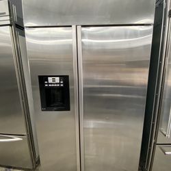 GE Profile Side By Side Built In 48” Wide Refrigerator