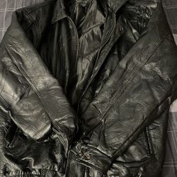 Patchwork Leather Jacket 