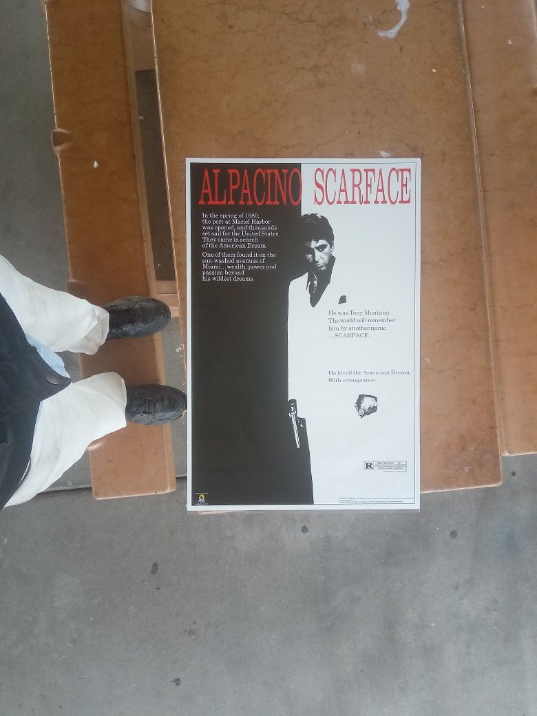 Original Scarface Movie Poster