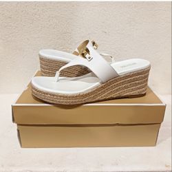 Michael Kors Leather Wedges Women's Size 6.5