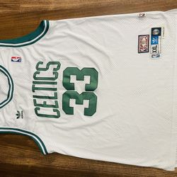 Mint Condition Vintage Adidas Boston  Celtics Larry Bird Jersey 