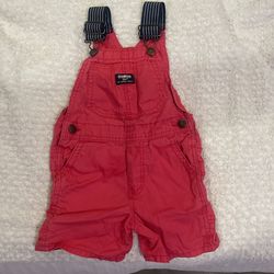OshKosh Baby Boy Short Overalls 