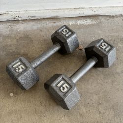 Marcy 15 lb. Hex Dumbbell