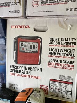 New Honda EB2800i inverter Generator $1199
