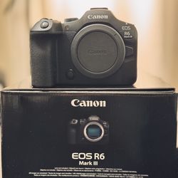 Canon R6 Mark III