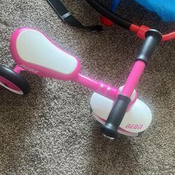 Pink Kids Tricycle 