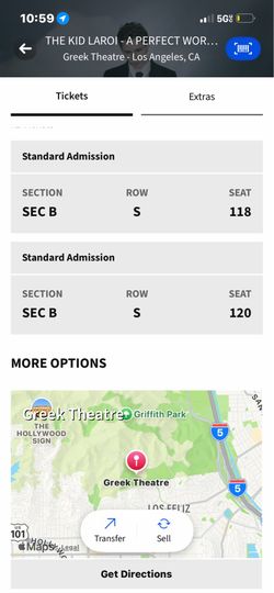 The Kid laroi tickets sat june 6 2026 @ the Greek theatre