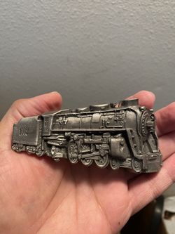 Train Vintage Belt Buckle