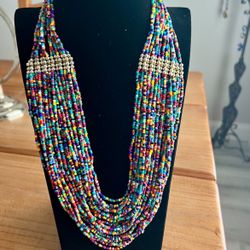  Beaded Necklace 