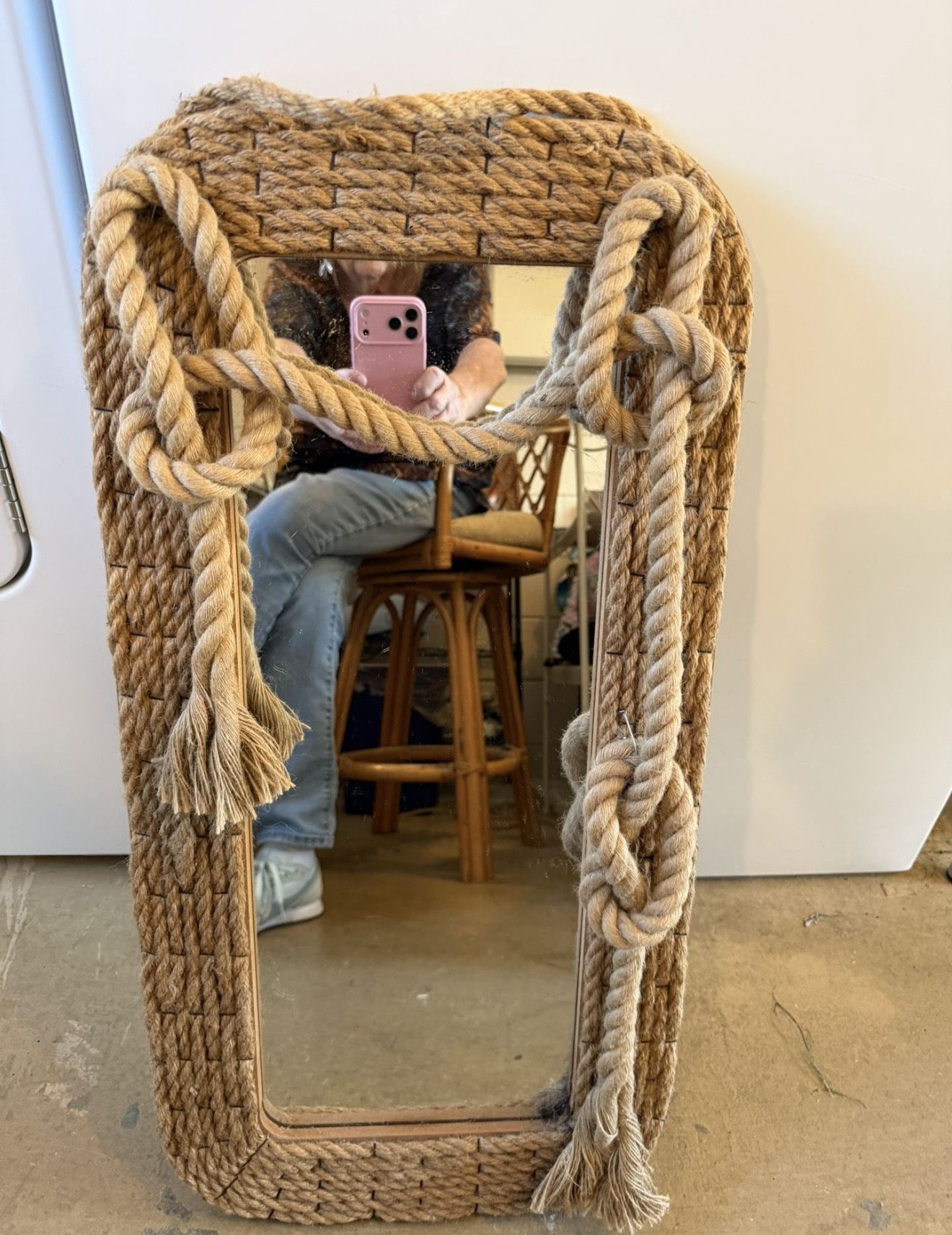 Large Nautical Wall Mirror