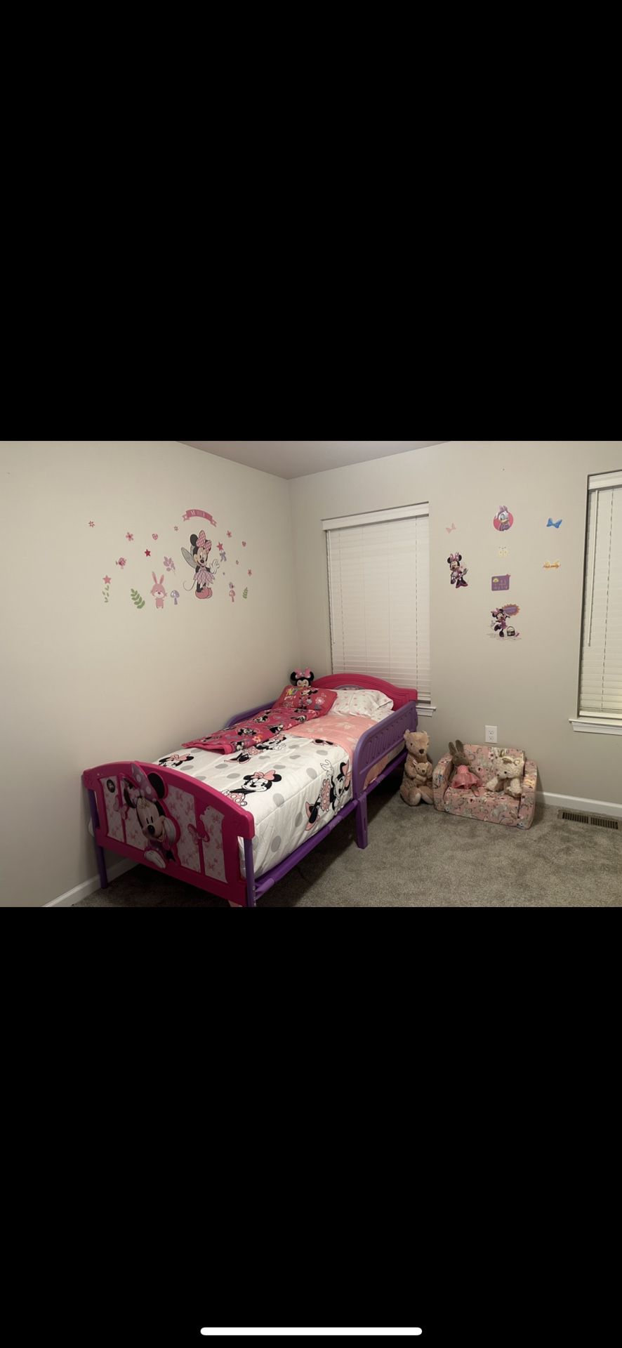 Minnie Mouse Twin Bed
