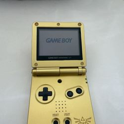 Nintendo GameBoy Advance SP (Complete) - Minish Cap Edition Reshelled
