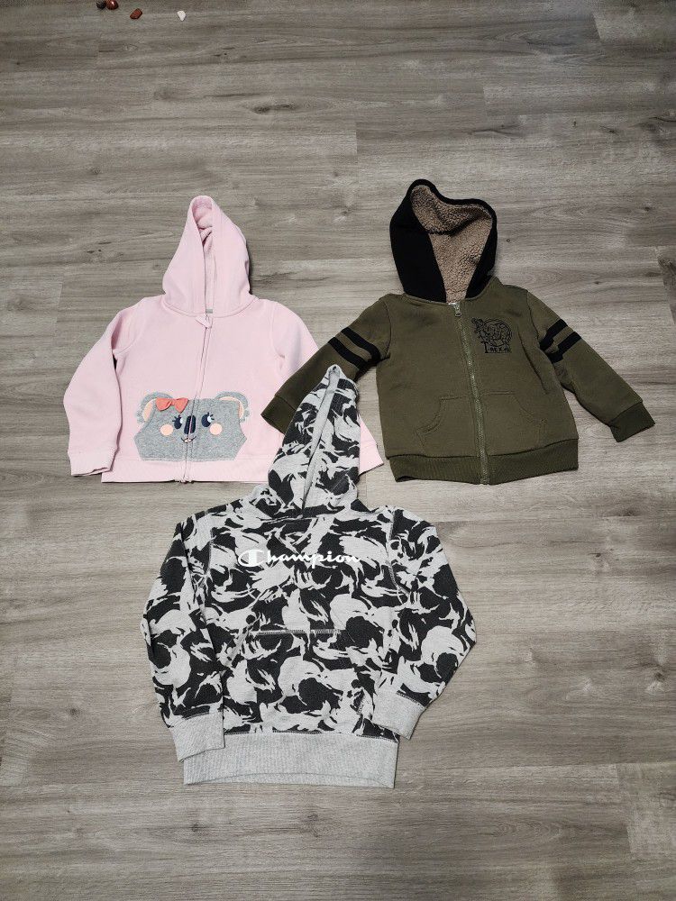 Kids Hoodie, 3 Piece, 4T, 5T And 7 Year