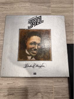 GIANTS OF JAZZ DUKE ELLINGTON 3-LP BOX SET VG+ VINYL RECORD