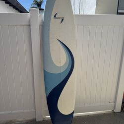 7’2 surfboard Funboard