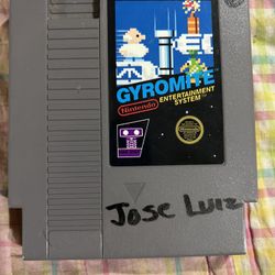 Nintendo Original GYROMITE game 