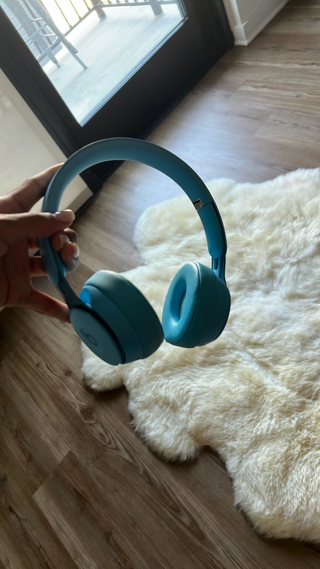 Beats Solo Pro Wireless NC On-Ear Headphones - More Matte Collection Light Blue