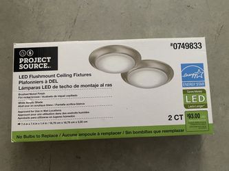 LED Flush Mount Ceiling Fixtures