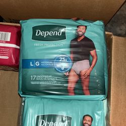 Depend/Procare Protective Underwear 