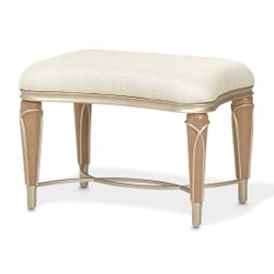 Villa Cherie Caramel/Pearl Ottoman