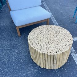 Outdoor Bamboo Coffee Table