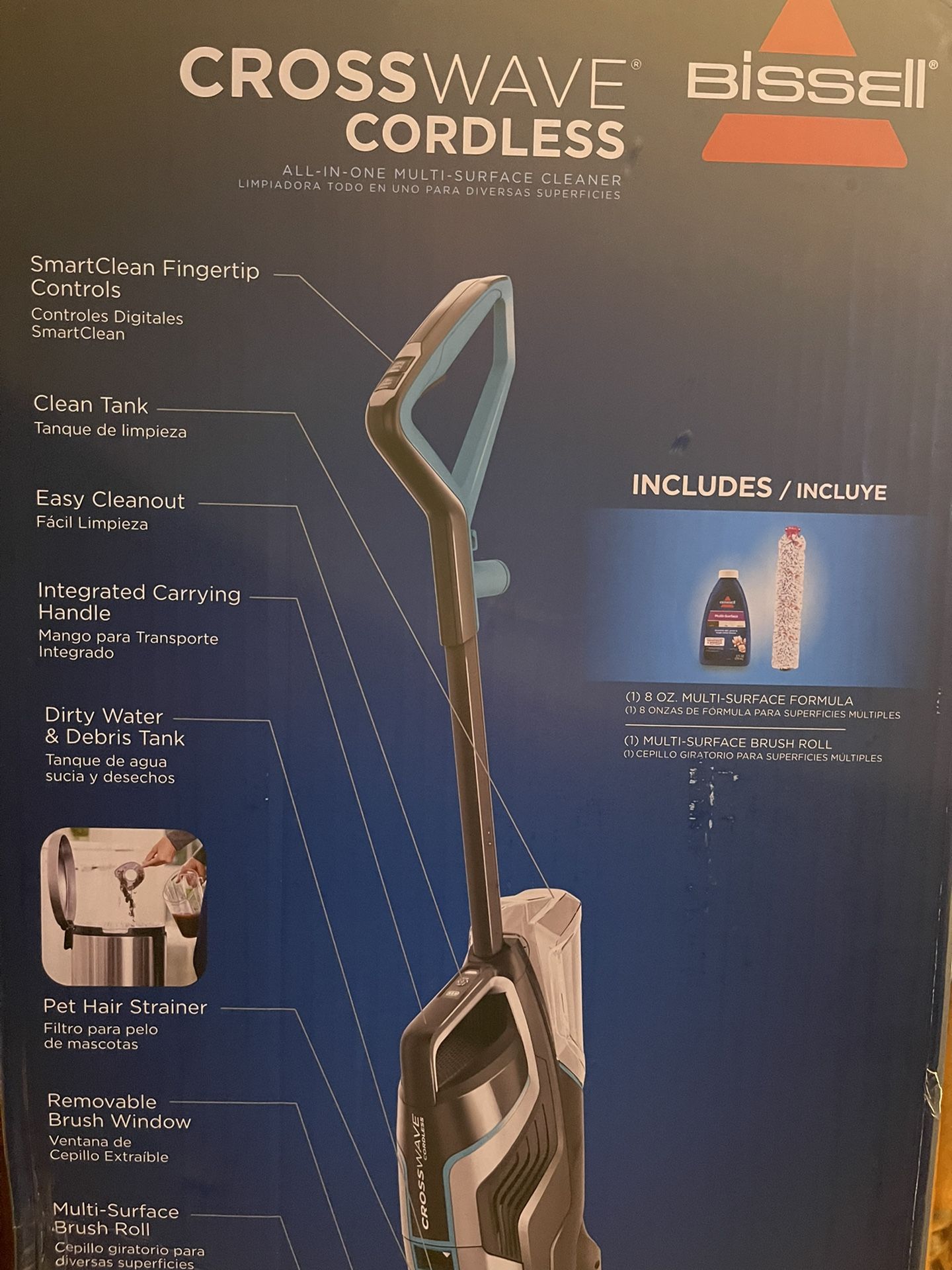 NEW Bissell Crosswave Cordless 