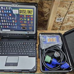 Diesel Diagnostic Scanner Laptop And Software 
