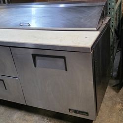 TRUE 60" PREP TABLE COOLER