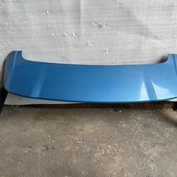 2018-2023 Hyundai Kona Rear Trunk Wing Spoiler Blue Wave Color