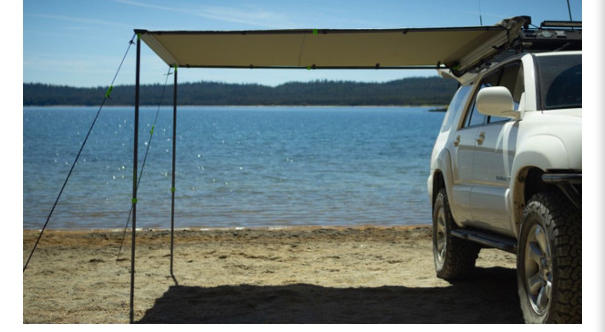 Ironman 4x4 6.5' AWNING WITH  LIGHTING/DIMMER 