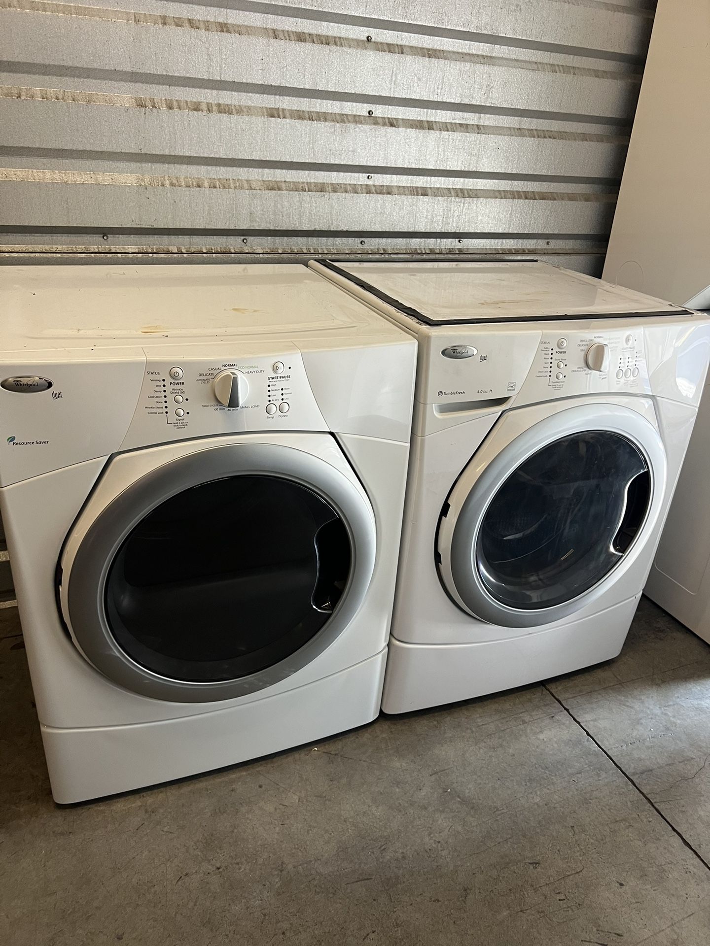 ππ WHIRLPOOL WASHER AND DRYER (FREE DELIVERY/ WARRANTY)