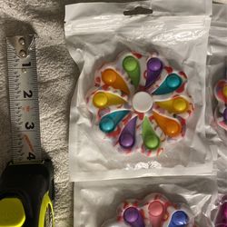 Fidget Spinner Pop Its 