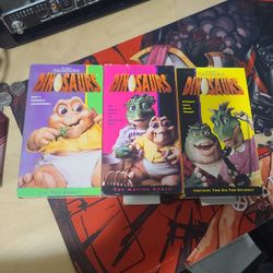 Dinosaurs Vhs Tapes Bundle 