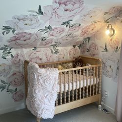 Crate & Barrel Jenny Lind Crib & Toddler Bed 