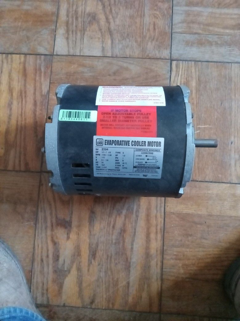 Evaporative Cooler Motor