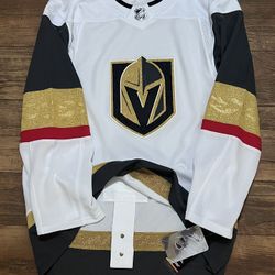 Adidas Las Vegas Golden Knights Blank Authentic White Jersey Size