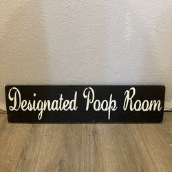 Funny Bathroom Sign