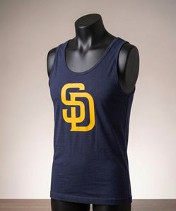 Unisex SD Tank Tops In Navy Large & XL
