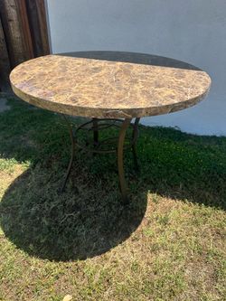 Garden table 42” across x 35” high