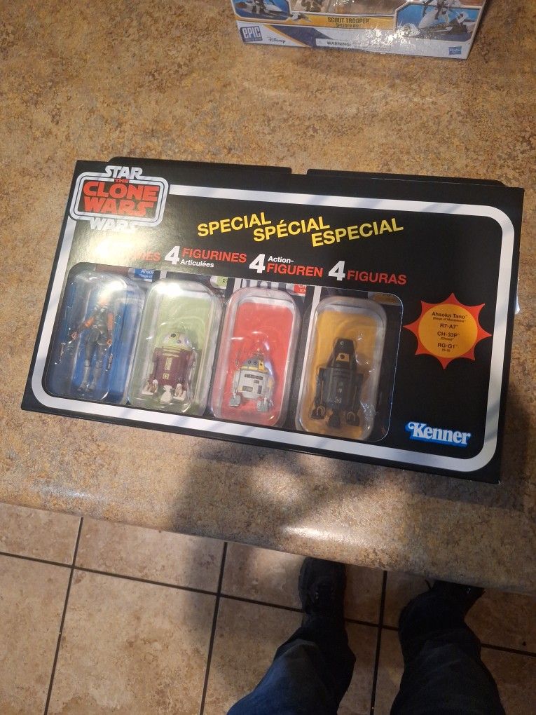 Star Wars Clone Wars 4 Pack Vintage Collection $25 Pick Up In Glendale